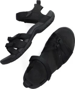 Teva W Tirra Leather Dames Sandalen - Zwart - Maat 36 -Teva 1017x1200