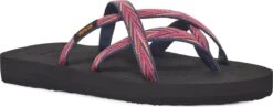 Teva W Olowahu Dames Slippers - Blauw/Roze - Maat 38