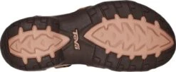 Teva W Tirra Leather Dames Sandalen - Bruin - Maat 40 -Teva 1200x494