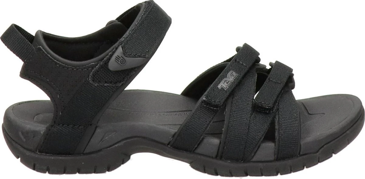 Teva W Tirra Leather Dames Sandalen - Zwart - Maat 40 1 Teva W Tirra Leather Dames Sandalen - Zwart - Maat 40