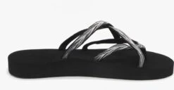 Teva W Olowahu Dames Slippers - Zwart/Wit - Maat 43 -Teva 1200x622 4