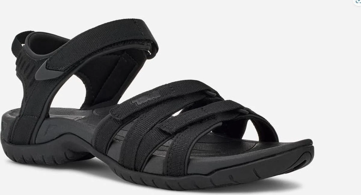 Teva W Tirra Leather Dames Sandalen - Zwart - Maat 40 3 Teva W Tirra Leather Dames Sandalen - Zwart - Maat 40 - Afbeelding 3