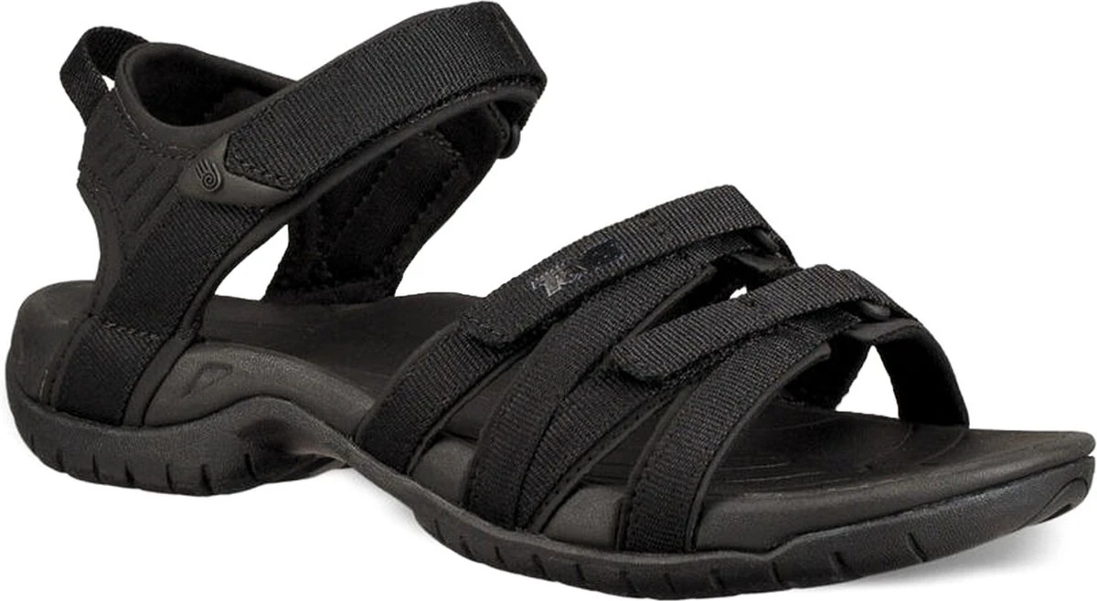 Teva W Tirra Leather Dames Sandalen - Zwart - Maat 40 16 Teva W Tirra Leather Dames Sandalen - Zwart - Maat 40 - Afbeelding 16