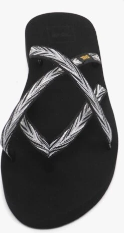 Teva W Olowahu Dames Slippers - Zwart/Wit - Maat 39 -Teva 642x1200 1