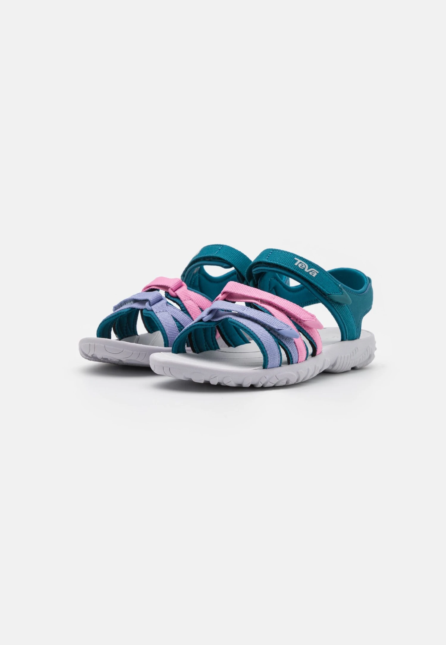 Teva Tirra Unisex - Outdoorsandalen - Blue/Coral/Multi-Coloured 2 Teva Tirra Unisex - Outdoorsandalen - Blue/Coral/Multi-Coloured - Afbeelding 2